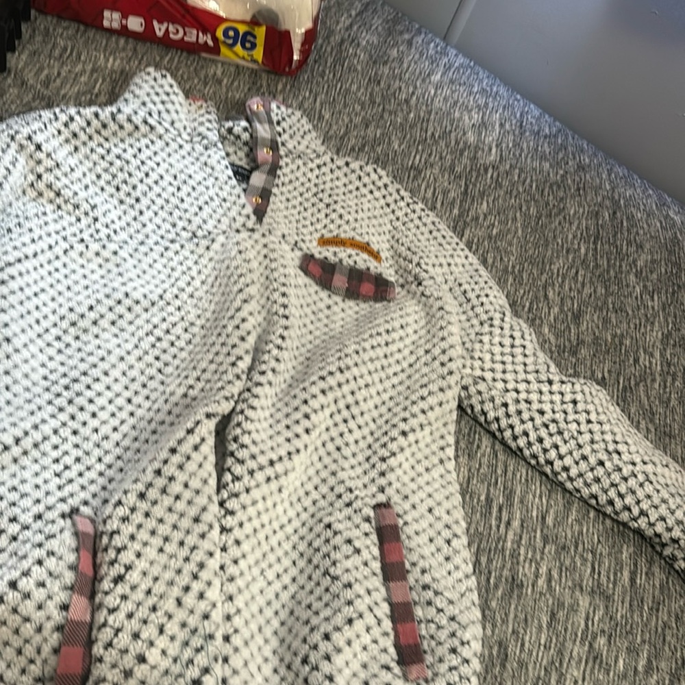 Fuzzy sweatshirt